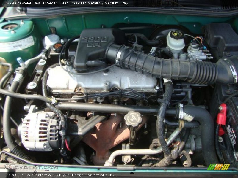  1999 Cavalier Sedan Engine - 2.2 Liter OHV 8-Valve 4 Cylinder