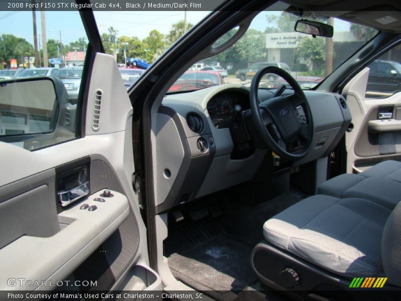 Black / Medium/Dark Flint 2008 Ford F150 STX Regular Cab 4x4