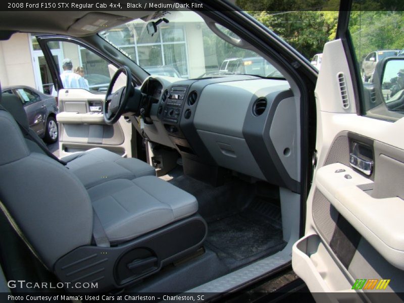  2008 F150 STX Regular Cab 4x4 Medium/Dark Flint Interior