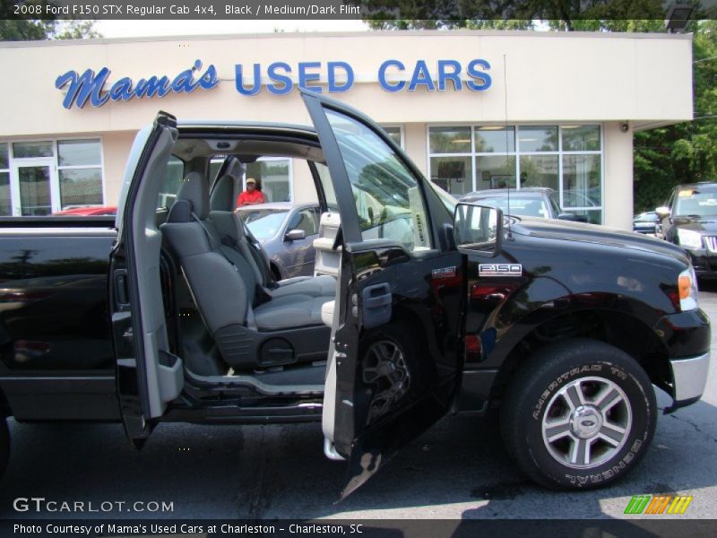 Black / Medium/Dark Flint 2008 Ford F150 STX Regular Cab 4x4