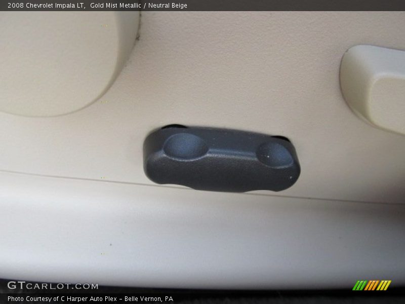 Gold Mist Metallic / Neutral Beige 2008 Chevrolet Impala LT