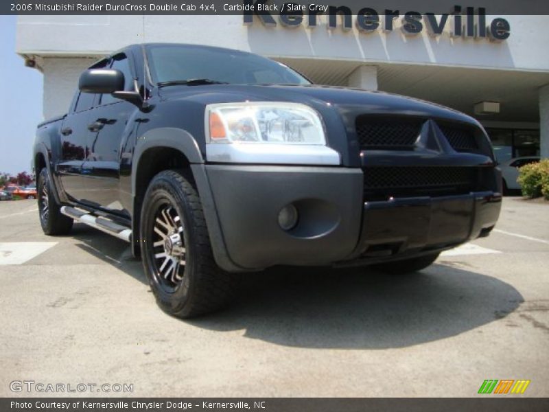 Carbide Black / Slate Gray 2006 Mitsubishi Raider DuroCross Double Cab 4x4