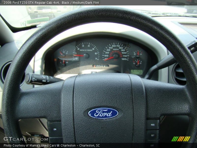 Black / Medium/Dark Flint 2008 Ford F150 STX Regular Cab 4x4