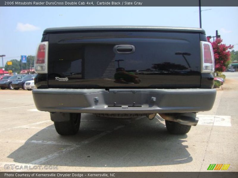 Carbide Black / Slate Gray 2006 Mitsubishi Raider DuroCross Double Cab 4x4