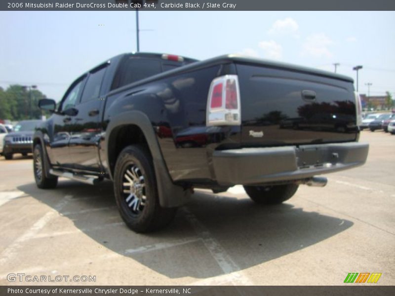 Carbide Black / Slate Gray 2006 Mitsubishi Raider DuroCross Double Cab 4x4