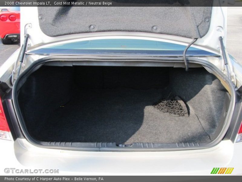 Gold Mist Metallic / Neutral Beige 2008 Chevrolet Impala LT