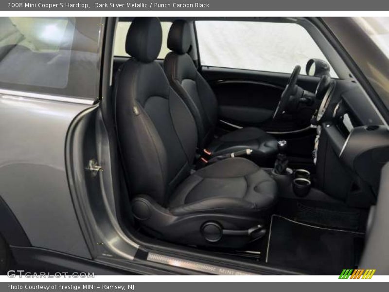 Dark Silver Metallic / Punch Carbon Black 2008 Mini Cooper S Hardtop