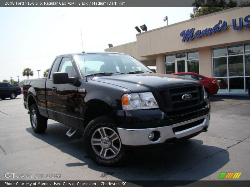 Black / Medium/Dark Flint 2008 Ford F150 STX Regular Cab 4x4