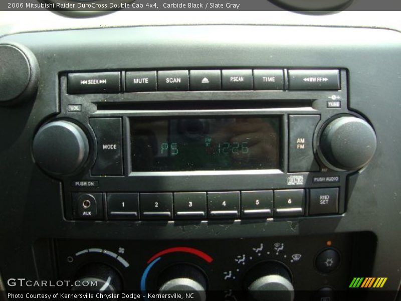 Carbide Black / Slate Gray 2006 Mitsubishi Raider DuroCross Double Cab 4x4