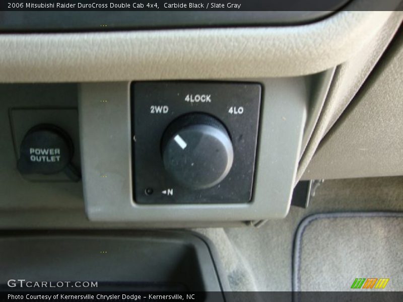Carbide Black / Slate Gray 2006 Mitsubishi Raider DuroCross Double Cab 4x4