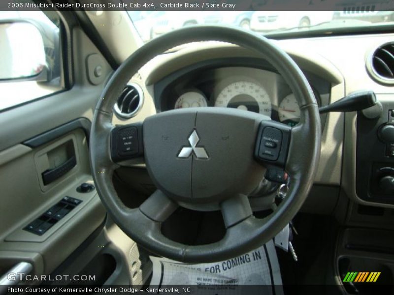 Carbide Black / Slate Gray 2006 Mitsubishi Raider DuroCross Double Cab 4x4