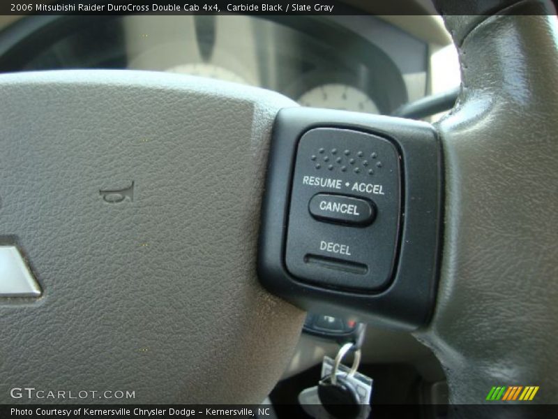 Carbide Black / Slate Gray 2006 Mitsubishi Raider DuroCross Double Cab 4x4