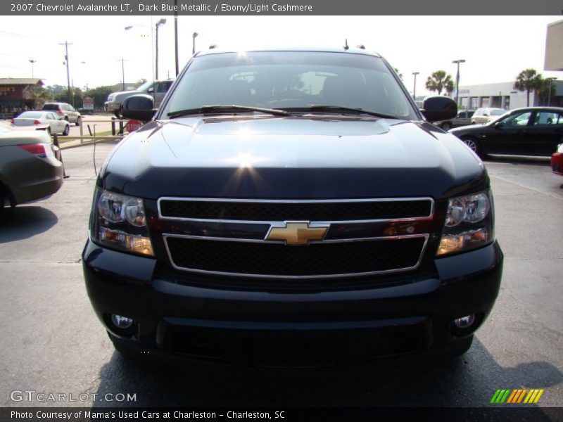 Dark Blue Metallic / Ebony/Light Cashmere 2007 Chevrolet Avalanche LT