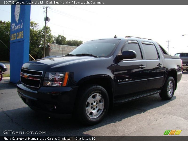 Dark Blue Metallic / Ebony/Light Cashmere 2007 Chevrolet Avalanche LT