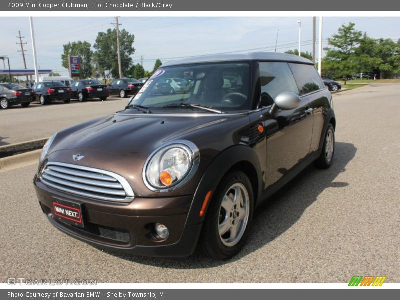 Hot Chocolate / Black/Grey 2009 Mini Cooper Clubman