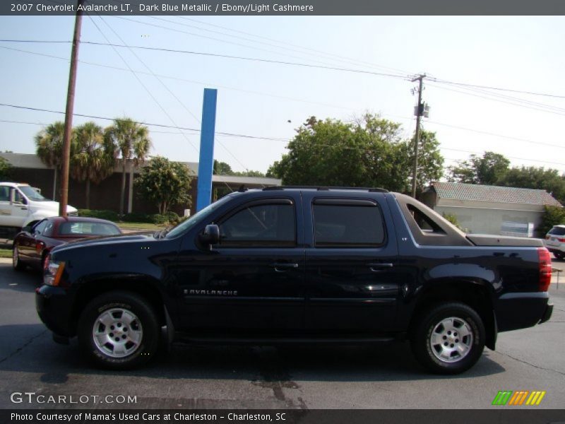 Dark Blue Metallic / Ebony/Light Cashmere 2007 Chevrolet Avalanche LT