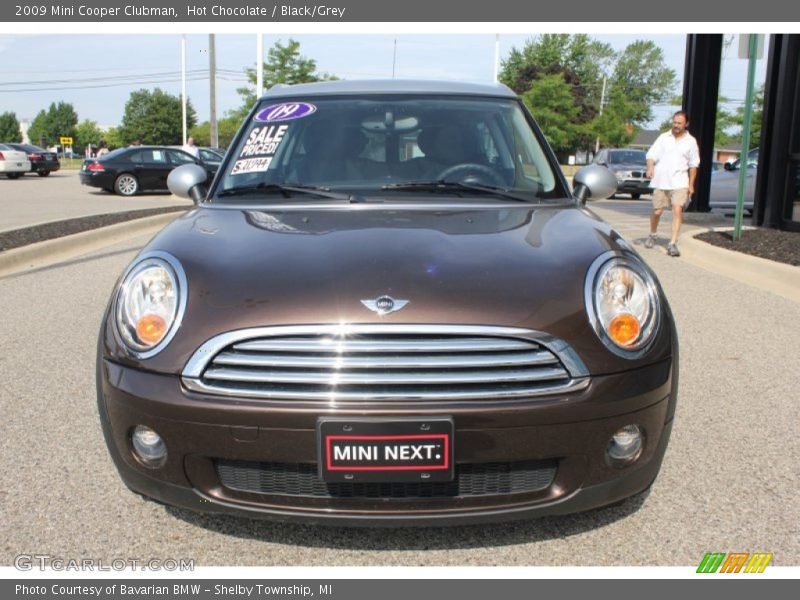 Hot Chocolate / Black/Grey 2009 Mini Cooper Clubman