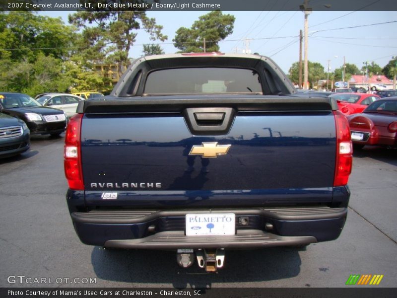 Dark Blue Metallic / Ebony/Light Cashmere 2007 Chevrolet Avalanche LT