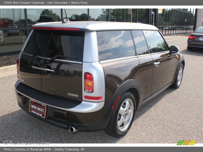 Hot Chocolate / Black/Grey 2009 Mini Cooper Clubman