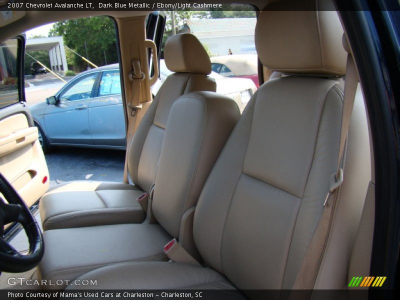 Dark Blue Metallic / Ebony/Light Cashmere 2007 Chevrolet Avalanche LT