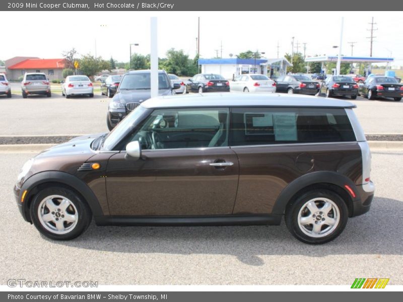 Hot Chocolate / Black/Grey 2009 Mini Cooper Clubman