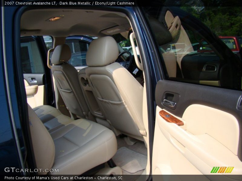 Dark Blue Metallic / Ebony/Light Cashmere 2007 Chevrolet Avalanche LT