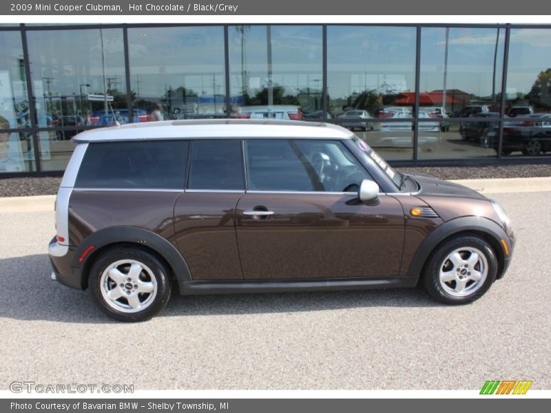 Hot Chocolate / Black/Grey 2009 Mini Cooper Clubman