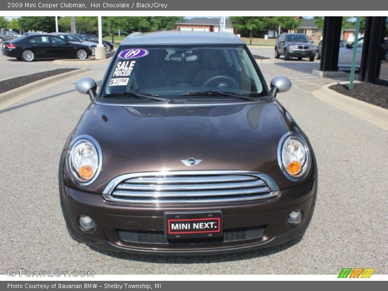 Hot Chocolate / Black/Grey 2009 Mini Cooper Clubman