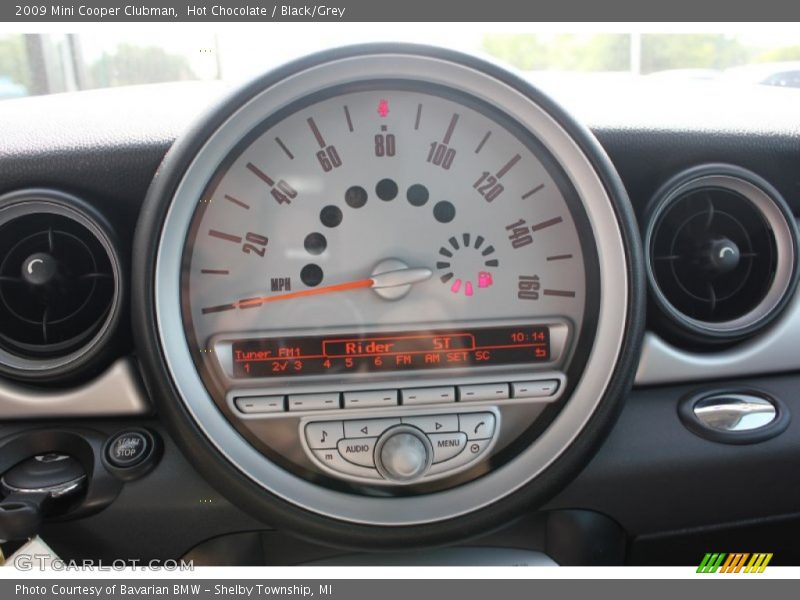 Hot Chocolate / Black/Grey 2009 Mini Cooper Clubman