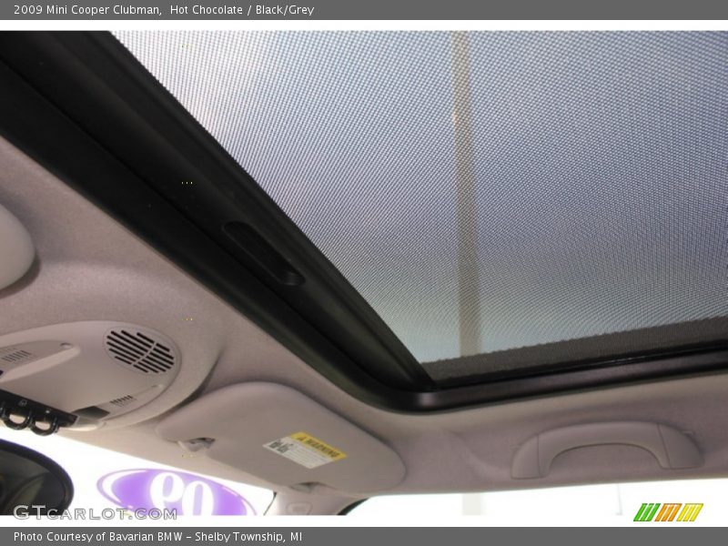 Hot Chocolate / Black/Grey 2009 Mini Cooper Clubman