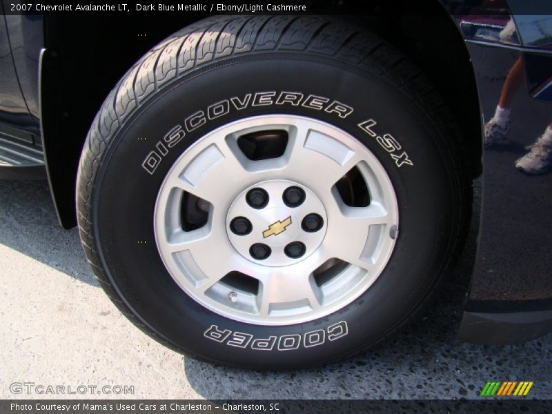 Dark Blue Metallic / Ebony/Light Cashmere 2007 Chevrolet Avalanche LT