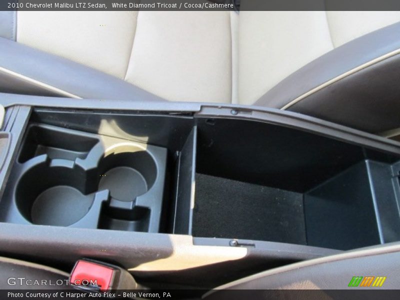 White Diamond Tricoat / Cocoa/Cashmere 2010 Chevrolet Malibu LTZ Sedan