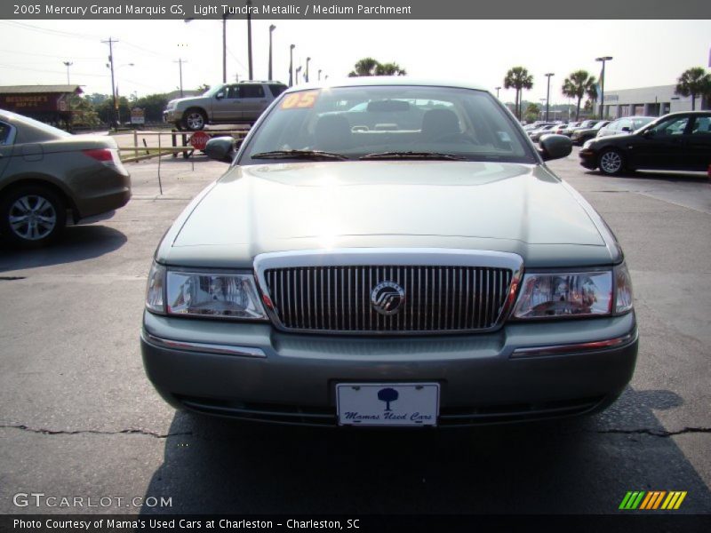 Light Tundra Metallic / Medium Parchment 2005 Mercury Grand Marquis GS