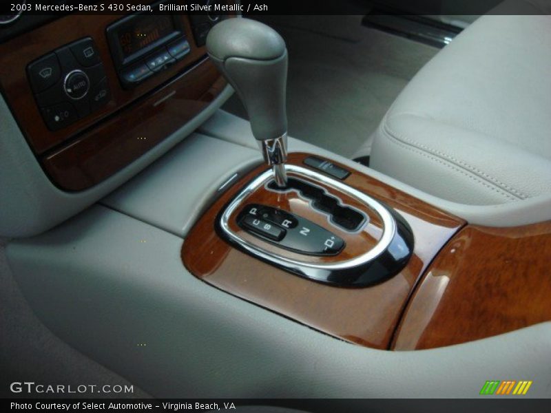  2003 S 430 Sedan 5 Speed Automatic Shifter