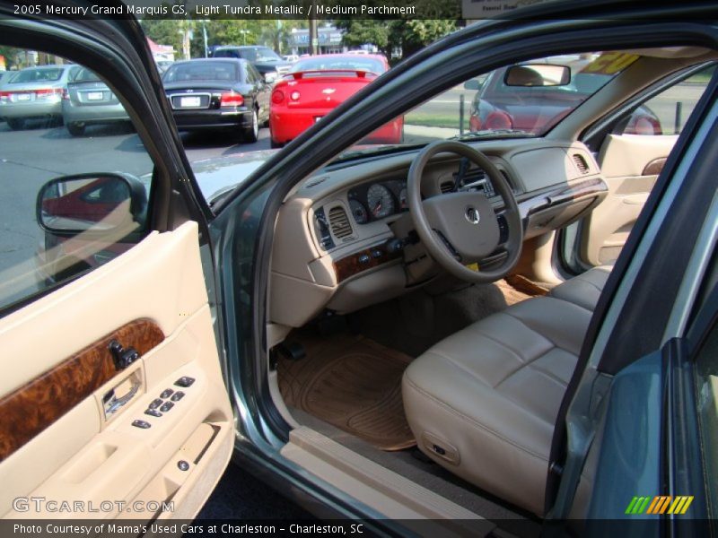 Light Tundra Metallic / Medium Parchment 2005 Mercury Grand Marquis GS