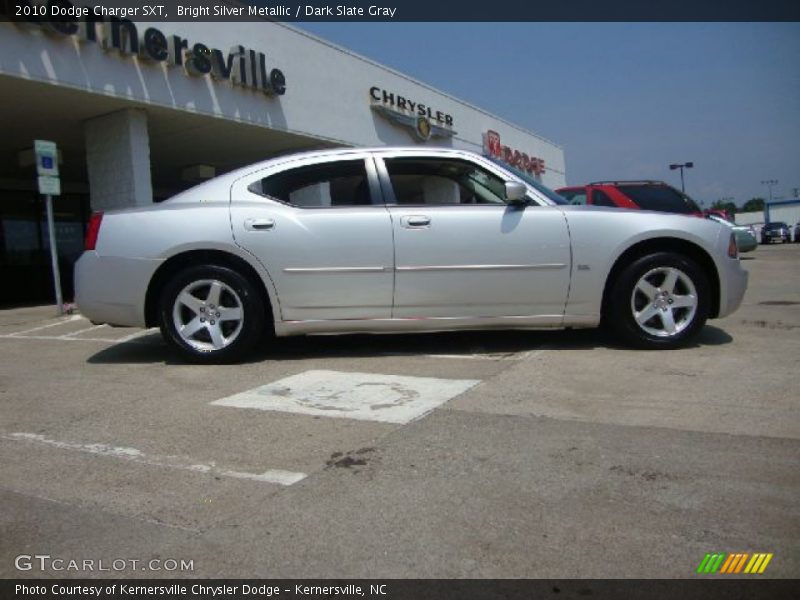 Bright Silver Metallic / Dark Slate Gray 2010 Dodge Charger SXT