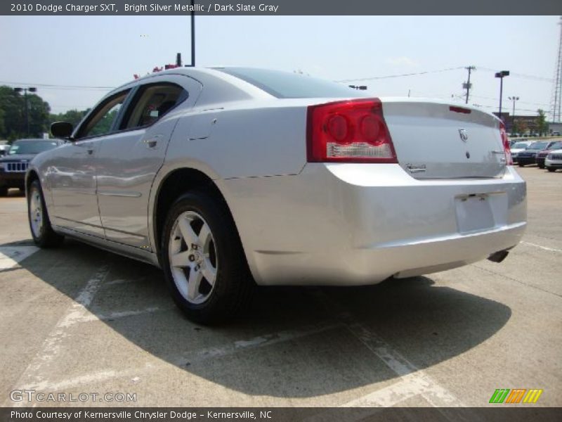 Bright Silver Metallic / Dark Slate Gray 2010 Dodge Charger SXT