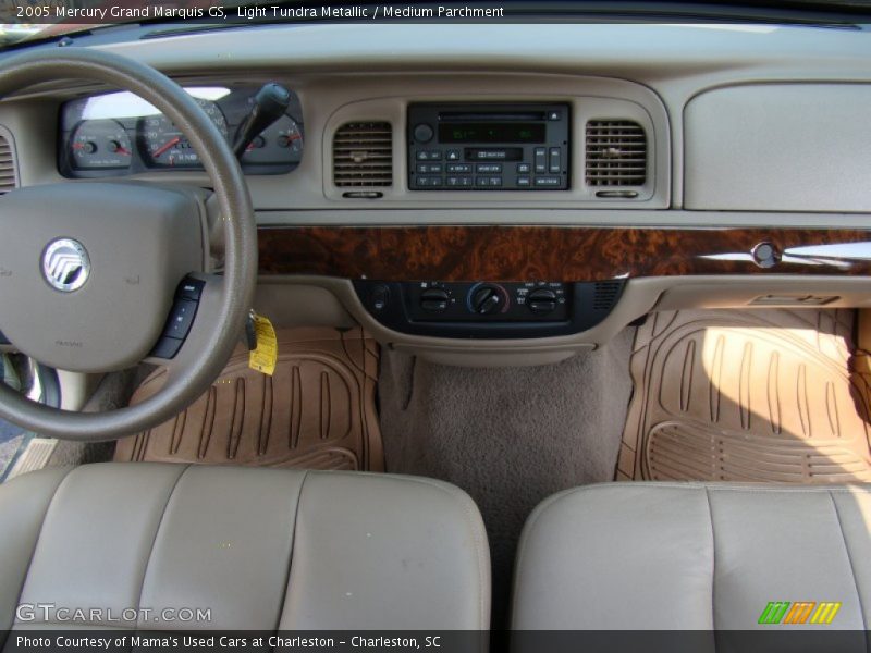 Light Tundra Metallic / Medium Parchment 2005 Mercury Grand Marquis GS