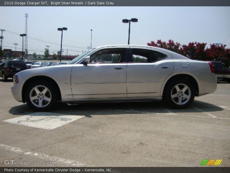 Bright Silver Metallic / Dark Slate Gray 2010 Dodge Charger SXT