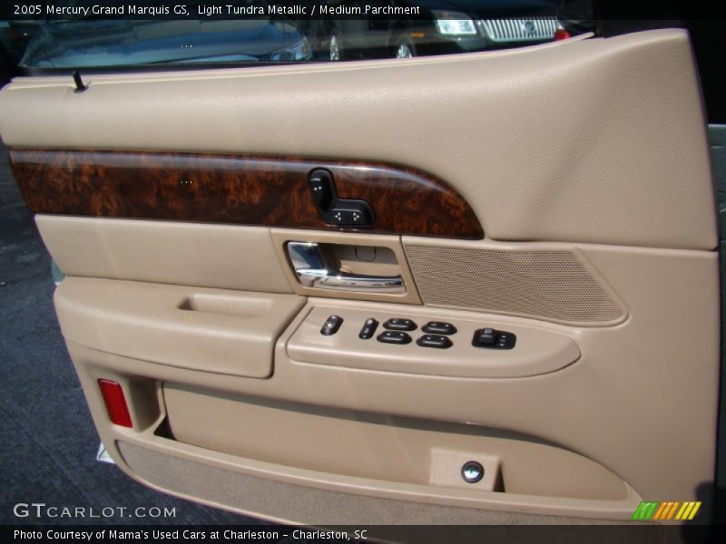 Light Tundra Metallic / Medium Parchment 2005 Mercury Grand Marquis GS