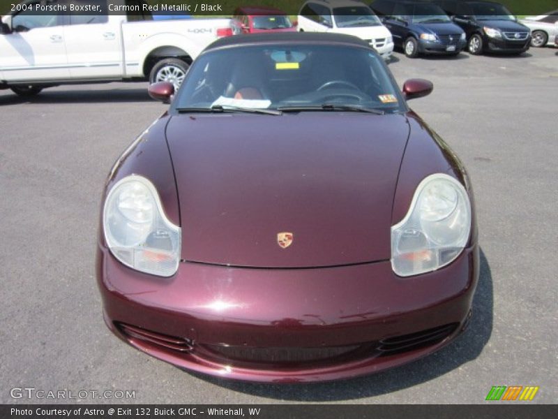 Carmon Red Metallic / Black 2004 Porsche Boxster