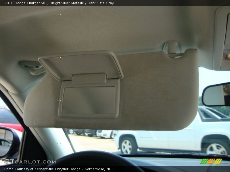 Bright Silver Metallic / Dark Slate Gray 2010 Dodge Charger SXT