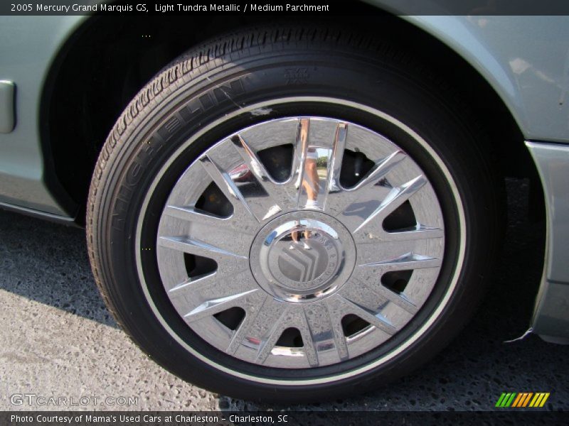 Light Tundra Metallic / Medium Parchment 2005 Mercury Grand Marquis GS