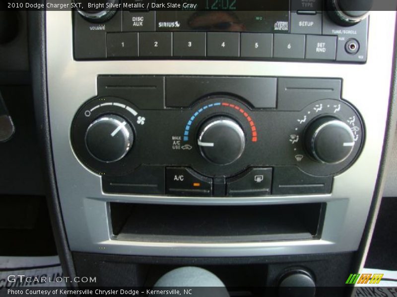Bright Silver Metallic / Dark Slate Gray 2010 Dodge Charger SXT