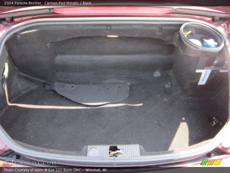 Carmon Red Metallic / Black 2004 Porsche Boxster