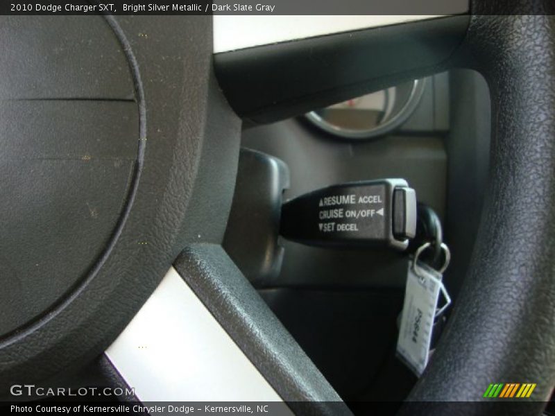 Bright Silver Metallic / Dark Slate Gray 2010 Dodge Charger SXT
