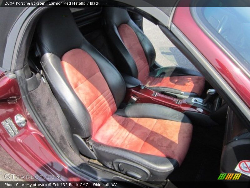 Carmon Red Metallic / Black 2004 Porsche Boxster
