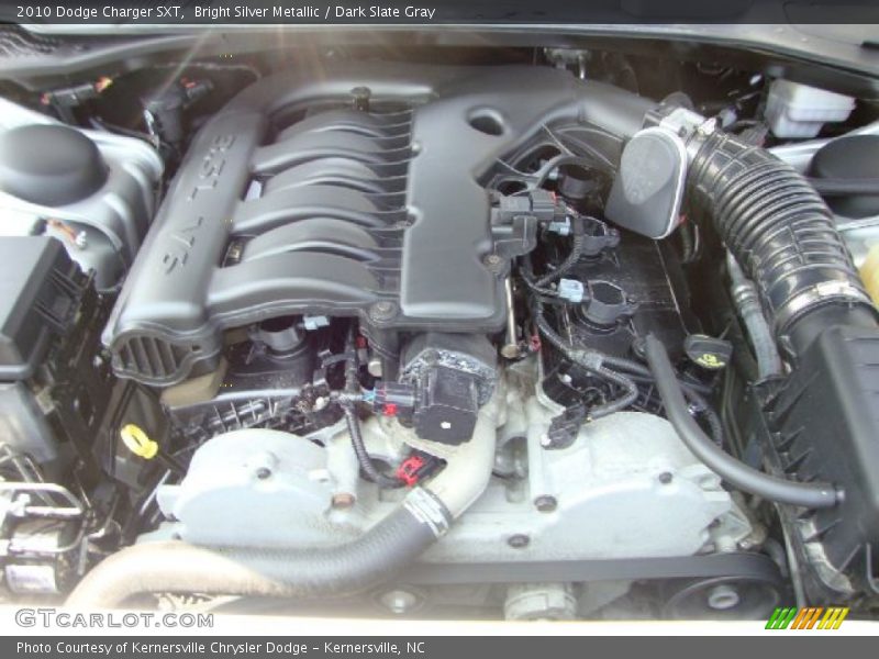 Bright Silver Metallic / Dark Slate Gray 2010 Dodge Charger SXT