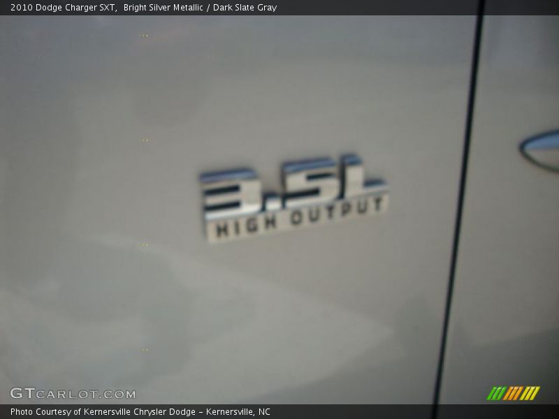 Bright Silver Metallic / Dark Slate Gray 2010 Dodge Charger SXT