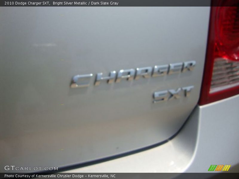 Bright Silver Metallic / Dark Slate Gray 2010 Dodge Charger SXT